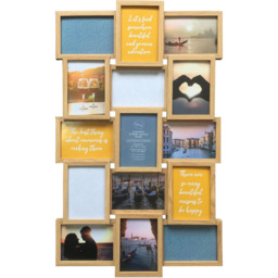 The Port. Co Gallery Canterbury Multi Aperture Photo Frame 5 x 7 inch