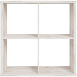 Florence Mauro 4 Shelf Sand Oak Bookshelf - thumbnail 3