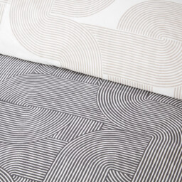 Elements Black Single Reversible Bedding Set - thumbnail 4