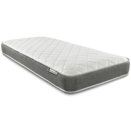 Starlight Beds Wellington Small Single Grey Open Coil Memory Foam Spring Mattress - thumbnail 1