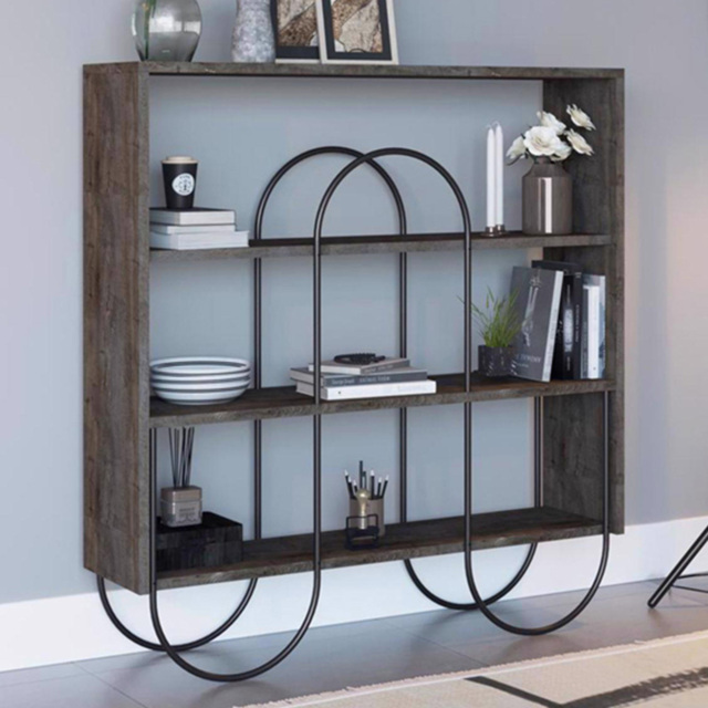 FWStyle Norfolk Dark Coffee Oak 3 Tier Sideboard - image 1