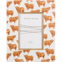 Highland Cow Design Photo Frame - thumbnail 2