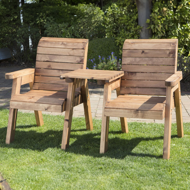 Charles Taylor 2 Seater Straight Boxed Companion Seat