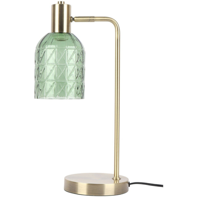 Amilla Green Glass Table Lamp - image 1