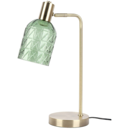 Amilla Green Glass Table Lamp - thumbnail 3
