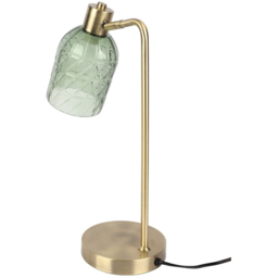 Amilla Green Glass Table Lamp - thumbnail 4