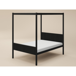 Flair Maddy Black Double 4 Poster Bed - thumbnail 2