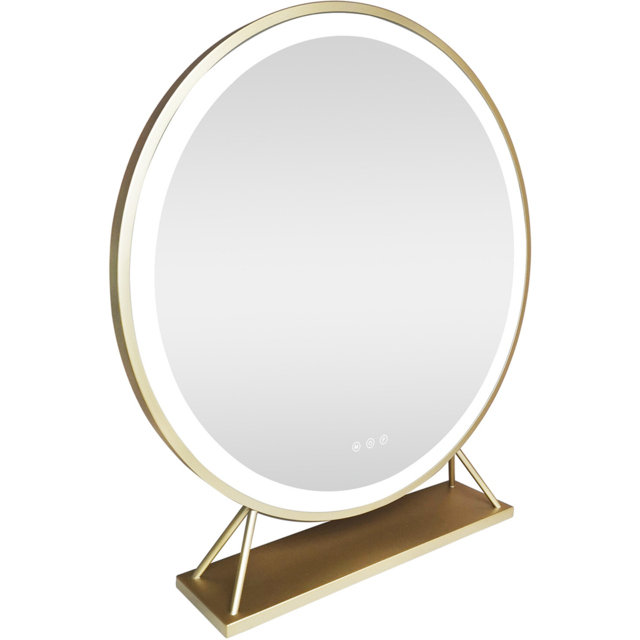 Round Standing Hollywood LED Mirror - image 1