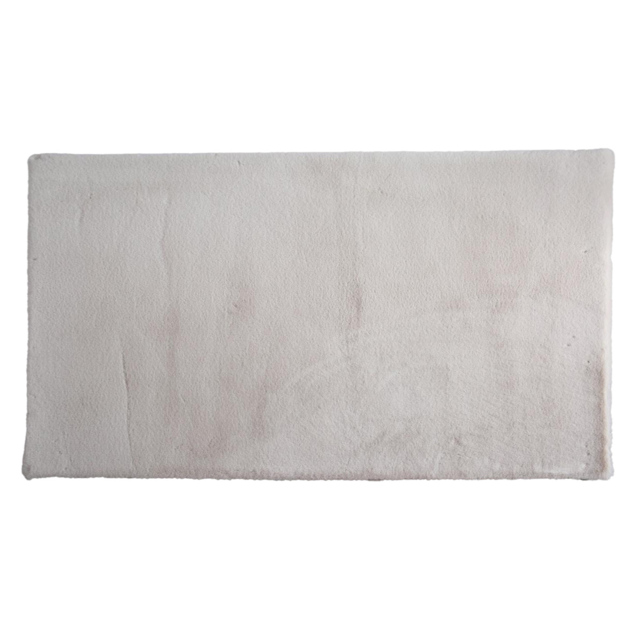 Luxe Natural Rabbit Faux Fur Rug - image 1