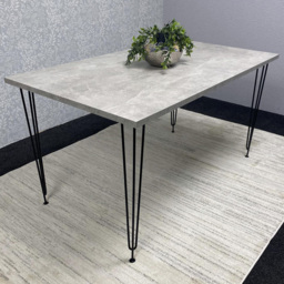 Kosy Koala Light Stone Grey Rectangular Dining Table