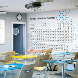Origin Murals Periodic Table Grey Wall Mural - thumbnail 3
