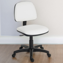 Teknik Office Ergo Blaster Faux Leather Desk Chair White