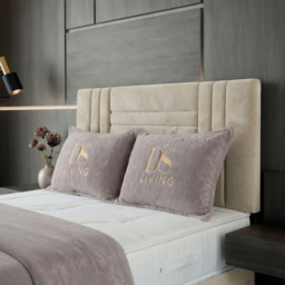 DS Living Orion Cream Single Plush Ottoman Bed - thumbnail 3