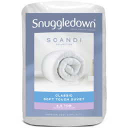 Snuggledown Scandinavian Double Hollowfibre Duvet 4.5 Tog