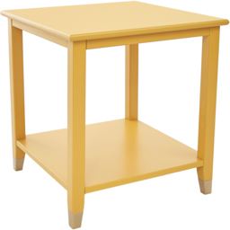 Palazzi Mustard Side Table - thumbnail 4