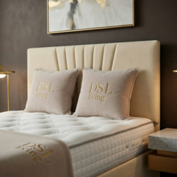 DS Living Vesper Cream Double Ottoman Bed - thumbnail 3