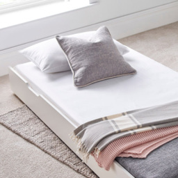 Tyler Single White Trundle - thumbnail 2