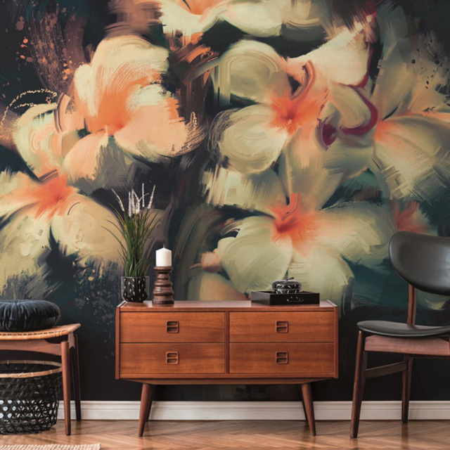 A.S Creation Painted Bouquet Digital Wall Mural - image 1