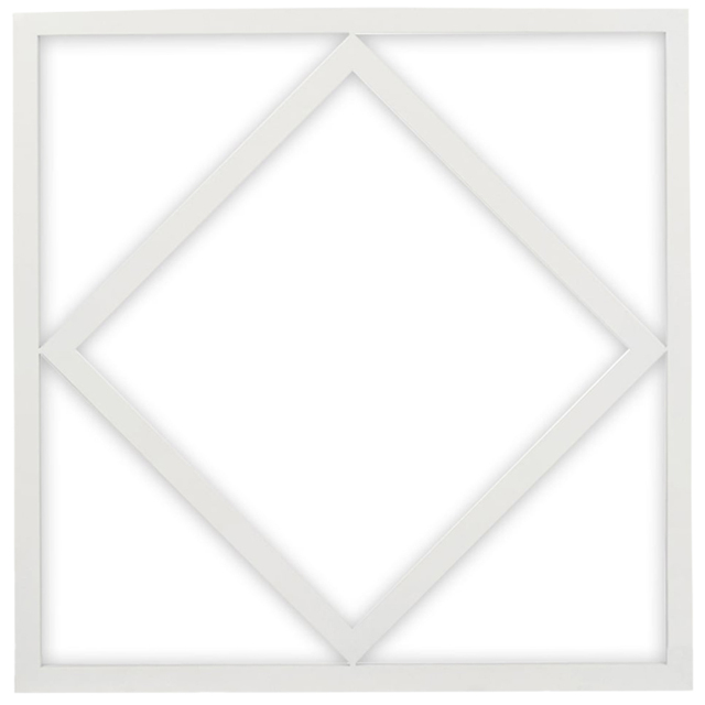 ENER-J 40W Double Square Borderline LED Panel 4000K 60 x 60cm - image 1