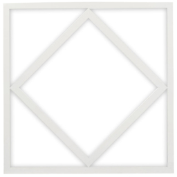 ENER-J 40W Double Square Borderline LED Panel 4000K 60 x 60cm