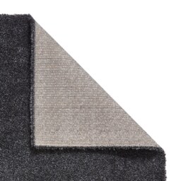 Ozzy Plain Shaggy Rug - Charcoal - 80x150cm - thumbnail 4