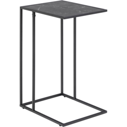 Florence Infinity Matt Black Side Table - thumbnail 2
