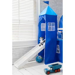 Noa and Nani Moro White Cabin Bed with Slide and Tent - thumbnail 4