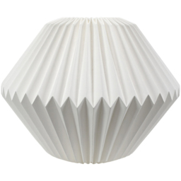 ValueLights Astrid Hexegan Teardrop White Paper Easy Fit Shade - thumbnail 1