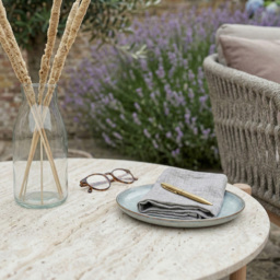 Norfolk Collection Modesto Natural Sand and Brown Thick Rope Weave 4 Seater Outdoor Lounge Set - thumbnail 4