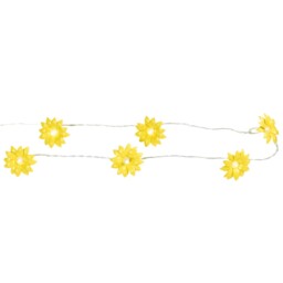 Solar Sunflower String Light Yellow - thumbnail 3