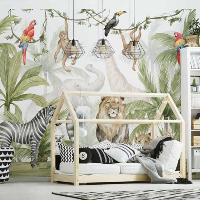Walltastic Jungle Safari Wall Mural - image 1