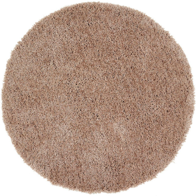 Origins Chicago Latte Round Rug 133cm - image 1