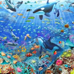Walltastic Underwater Scene Wall Mural - thumbnail 2