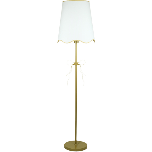 Gold Bow Floor Lamp - image 1