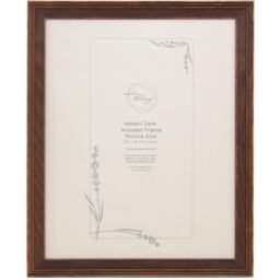 The Port. Co Gallery Haldon Brown Wooden Photo Frame 20 x 16 inch