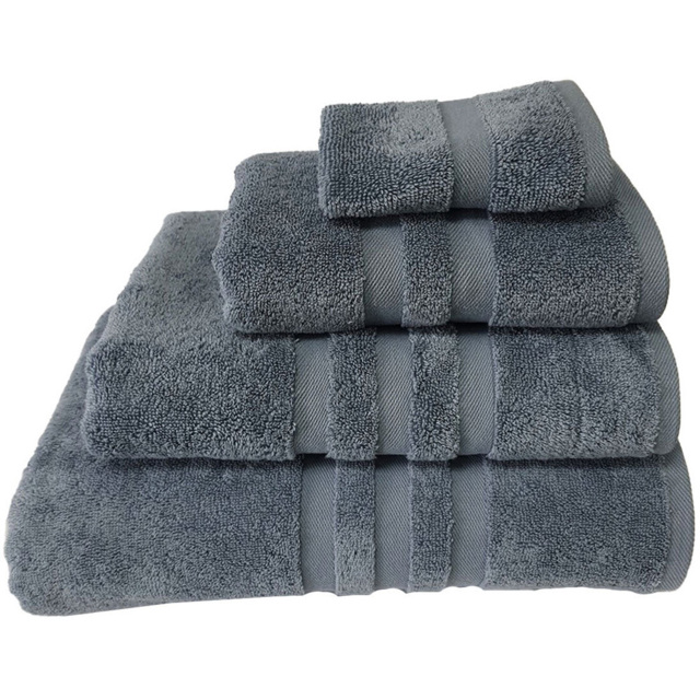 Divante Turkish Cotton Slate Blue Hand Towel