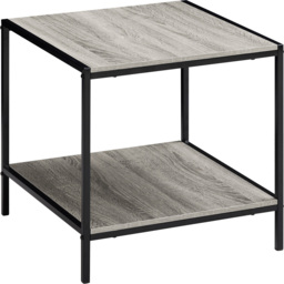 Vida Designs Brooklyn Grey Metal Frame End Table - thumbnail 2