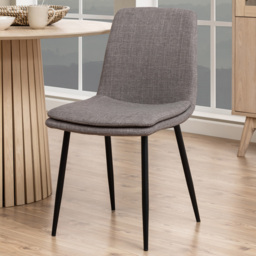 Florence Becca Set of 4 Light Brown Dining Chair