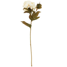 Single Open Peony Single Stem Artificial Flower 67cm in Assorted styles - thumbnail 2