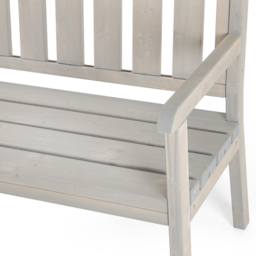 AMATA Ungurs 3 Seater Grey Bench - thumbnail 4