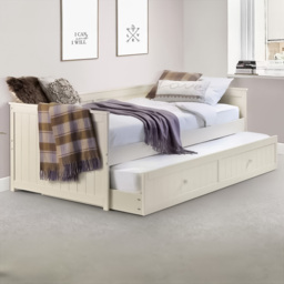 Julian Bowen Jessica Stone White Day Bed with Underbed