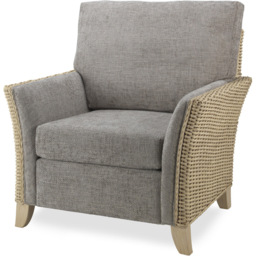 Desser Arlington Grey Fabric Armchair - thumbnail 2