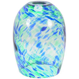 ValueLights India Green Confetti Glass Easy Fit Shade