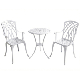 Centurion Supports OSHOWA White 2 Seater Bistro Set - thumbnail 2