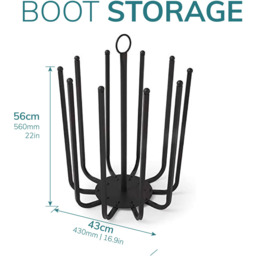 House of Home 5 Pair Welly and Boot Rack - thumbnail 3