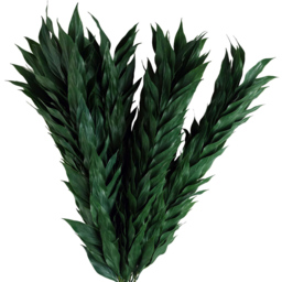 Leaf Single Stem Plastic Decorative Leaf Spray Artificial Pick 100cm 6 Pack - thumbnail 3