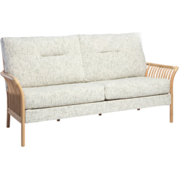 Desser Solo 3 Seater Natural Rattan Apple Crumble Sofa - thumbnail 2