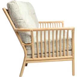Desser Solo 3 Seater Natural Rattan Apple Crumble Sofa - thumbnail 4