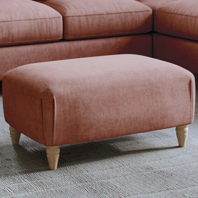 Clara Faro 11 Pink Agmamito Footstool - image 1