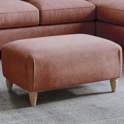 Clara Faro 11 Pink Agmamito Footstool